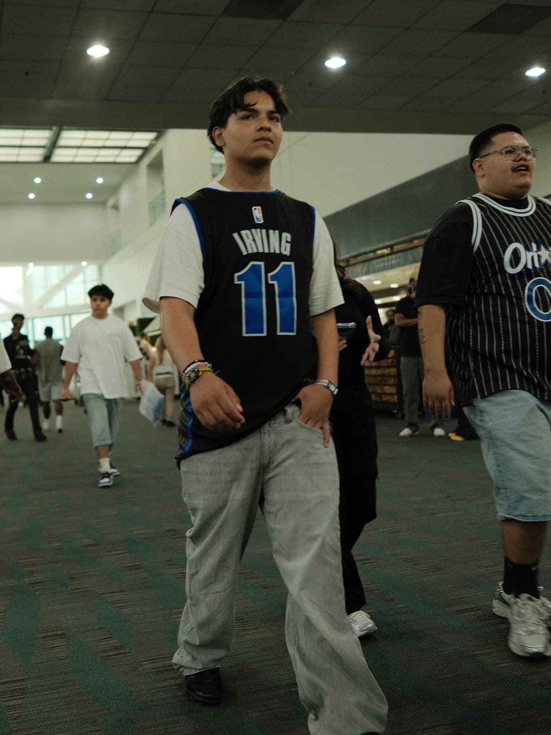 NBA Loose Graphic Jersey and Baggy Pants