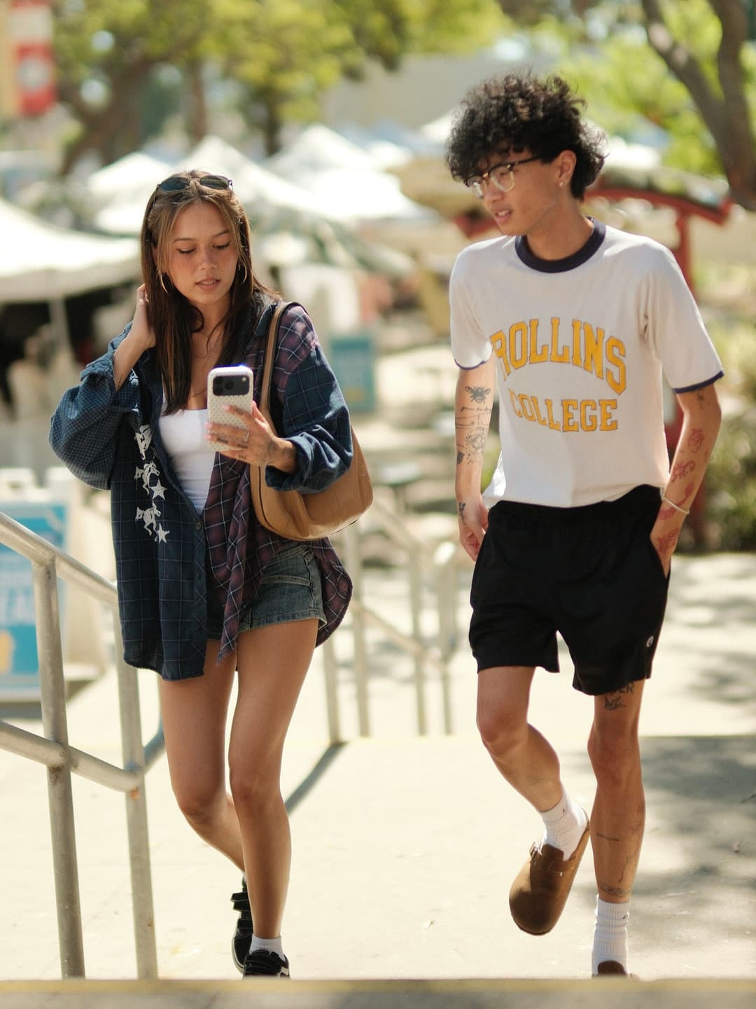 ROLLINS COLLEGE Regular Fit Top and Loose Bottom