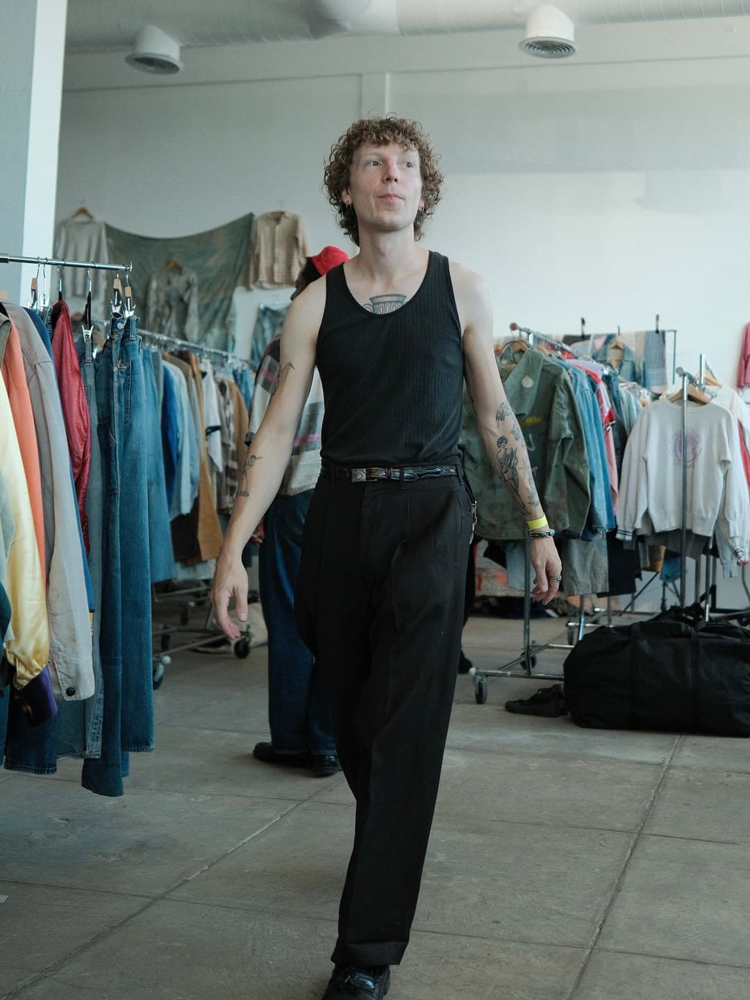 Wide-leg Bottom and Fitted Top